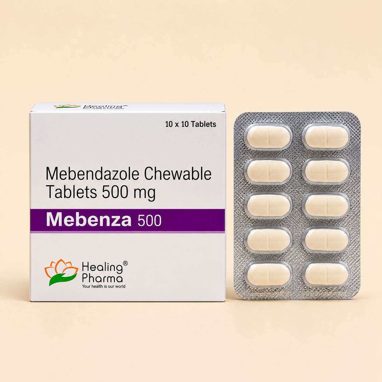 Mebenza Mebendazole 500mg Tablets