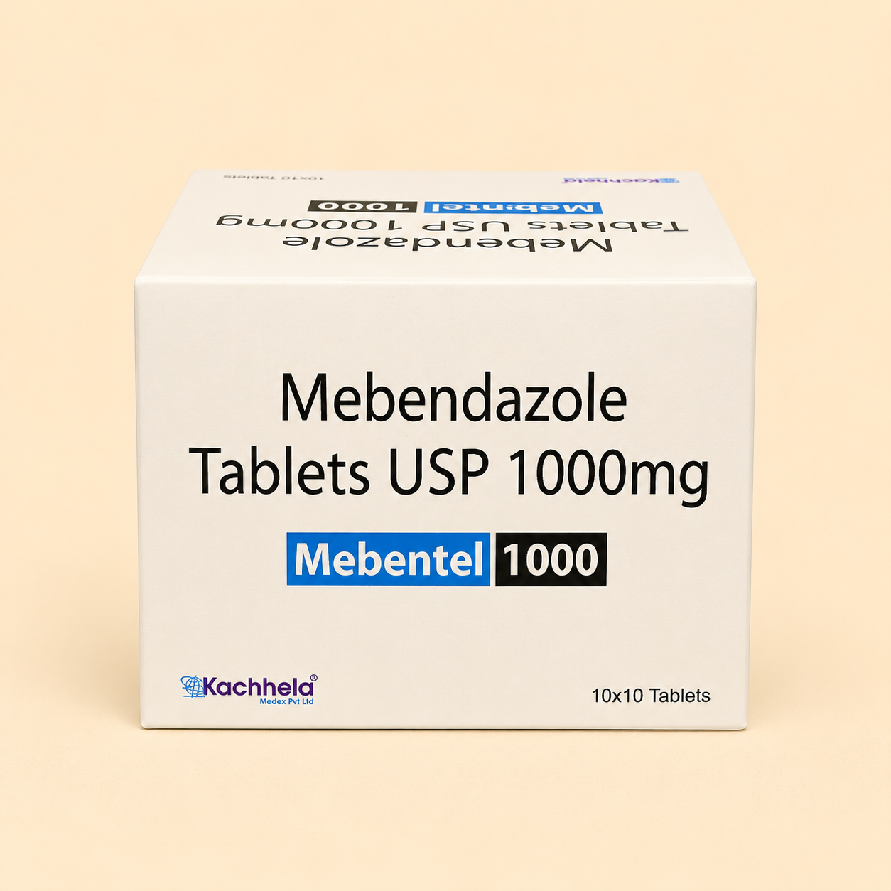 Mebentel Mebendazole 1000 mg Tablets