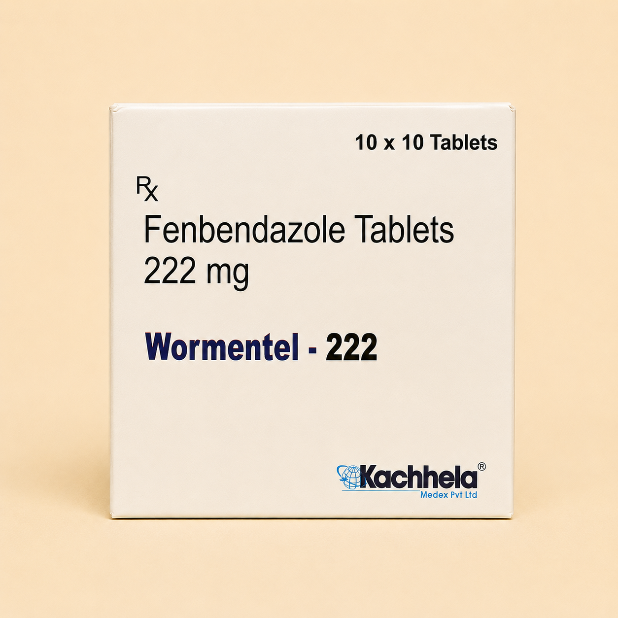Wormentel Fenbendazole 222mg Tablets