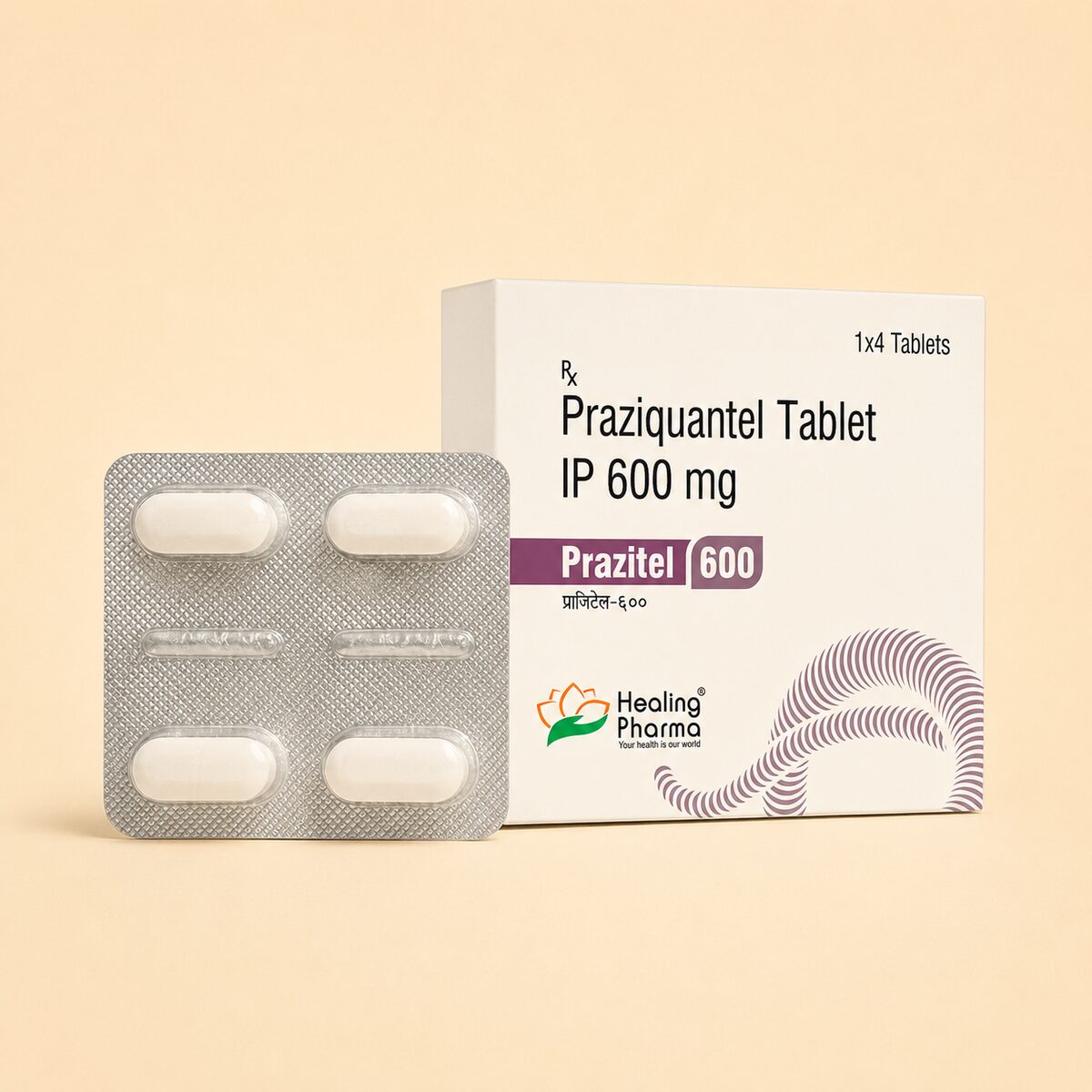 Buy Praziquantel 600 mg Tablets