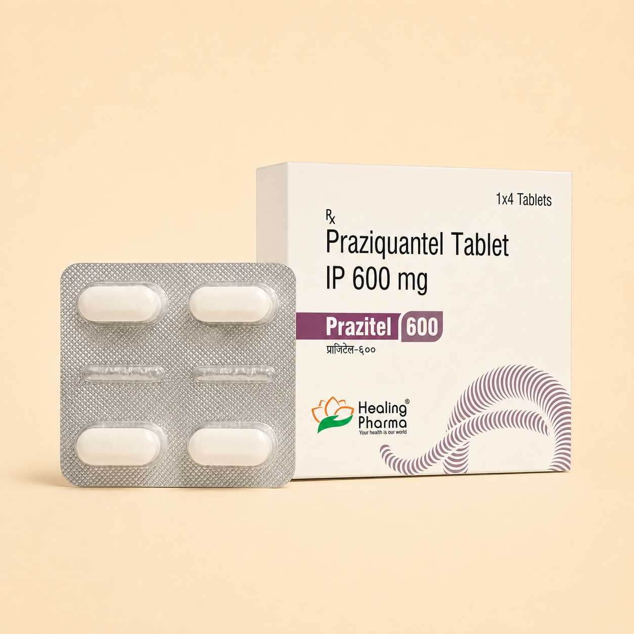 Buy Praziquantel 600 mg Tablets