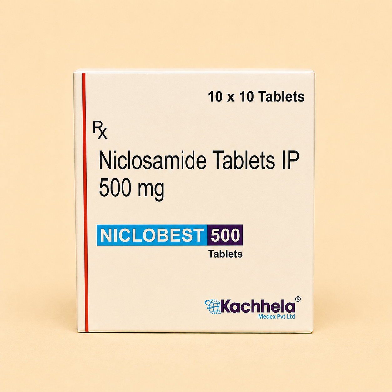 Niclobest Niclosamide 500mg Tablets