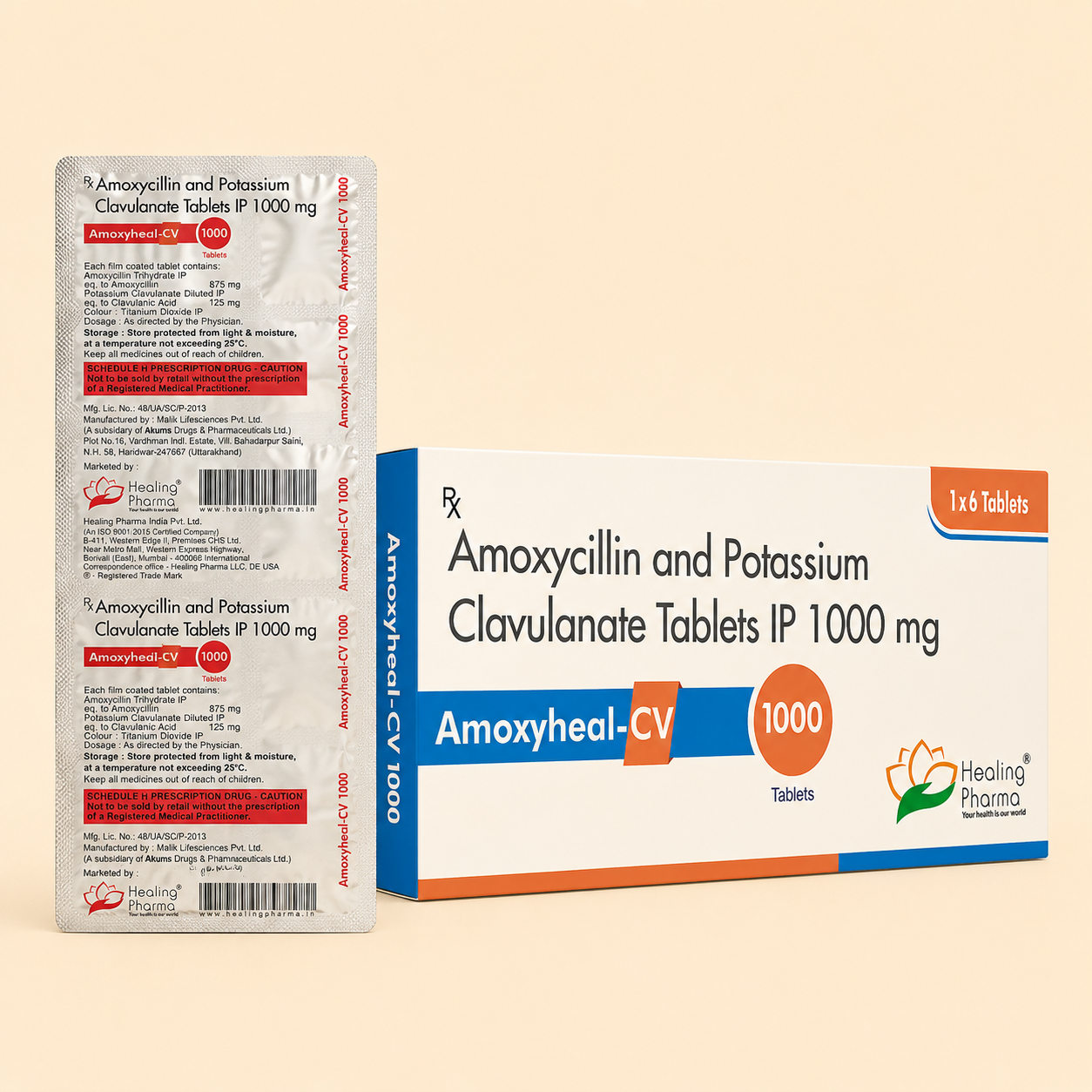 Buy Amoxycilin Clavulanic acid tablets online USA