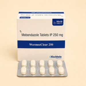 Wormeeclear 250 Mebendazole 250 mg Tablets
